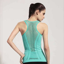 Womens Yoga Shirt Yoga Tank Tops Hollow Back Top Gym Jogging Vest Female Running Top Woman Fitness Sport Top Sexy Yoga Clothing