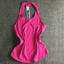 Women Yoga Top Gym Sports Vest Sleeveless