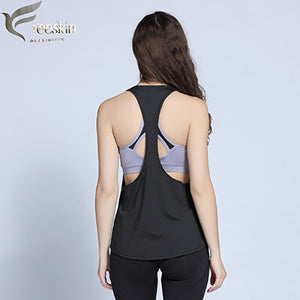8 Colors Summer Sexy Women Tank Tops Dry Quick Loose Gym Fitness Sport Sleeveless Vest Singlet for Running Training
