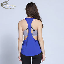 8 Colors Summer Sexy Women Tank Tops Dry Quick Loose Gym Fitness Sport Sleeveless Vest Singlet for Running Training