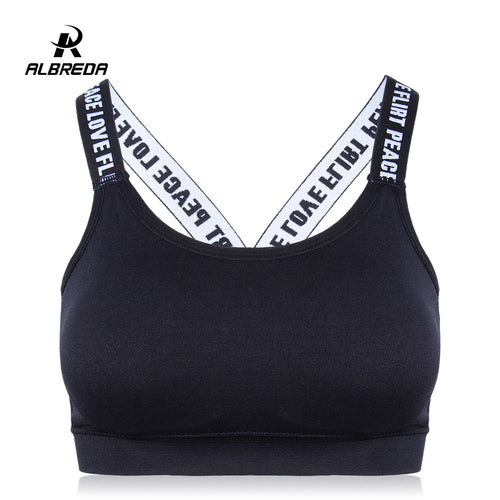 ALBREDA New Style Fitness Women Sports Bra