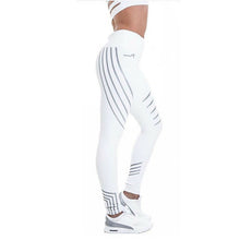 Quick-drying Net Yarn Yoga Pants Black Laser Printing