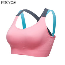 Phevos Women Push Up Sports Bra for Fitness Yoga